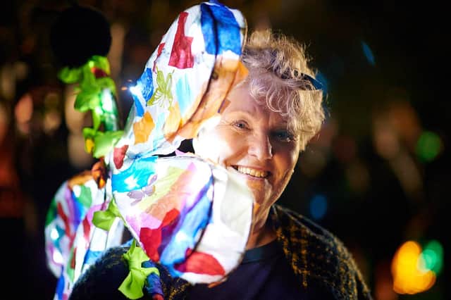 Pontefract Lantern Parade features a procession from Pontefract Castle to Friarwood Valley Gardens.