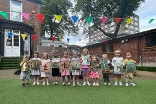 Toybox children’s private nursery in Wakefield celebrates as it gains a second Ofsted rating of outstanding. Submitted picture