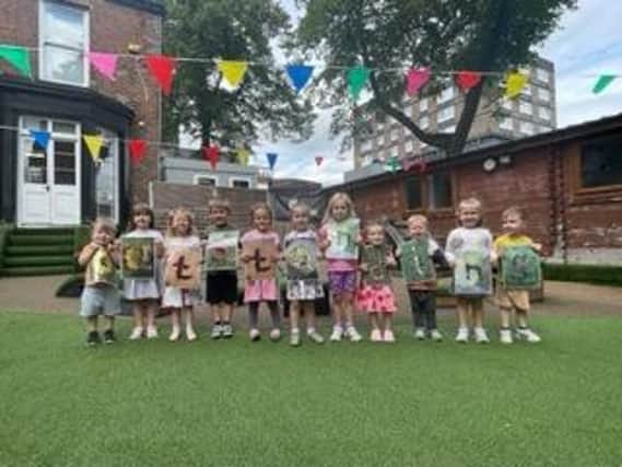 Toybox children’s private nursery in Wakefield celebrates as it gains a second Ofsted rating of outstanding. Submitted picture