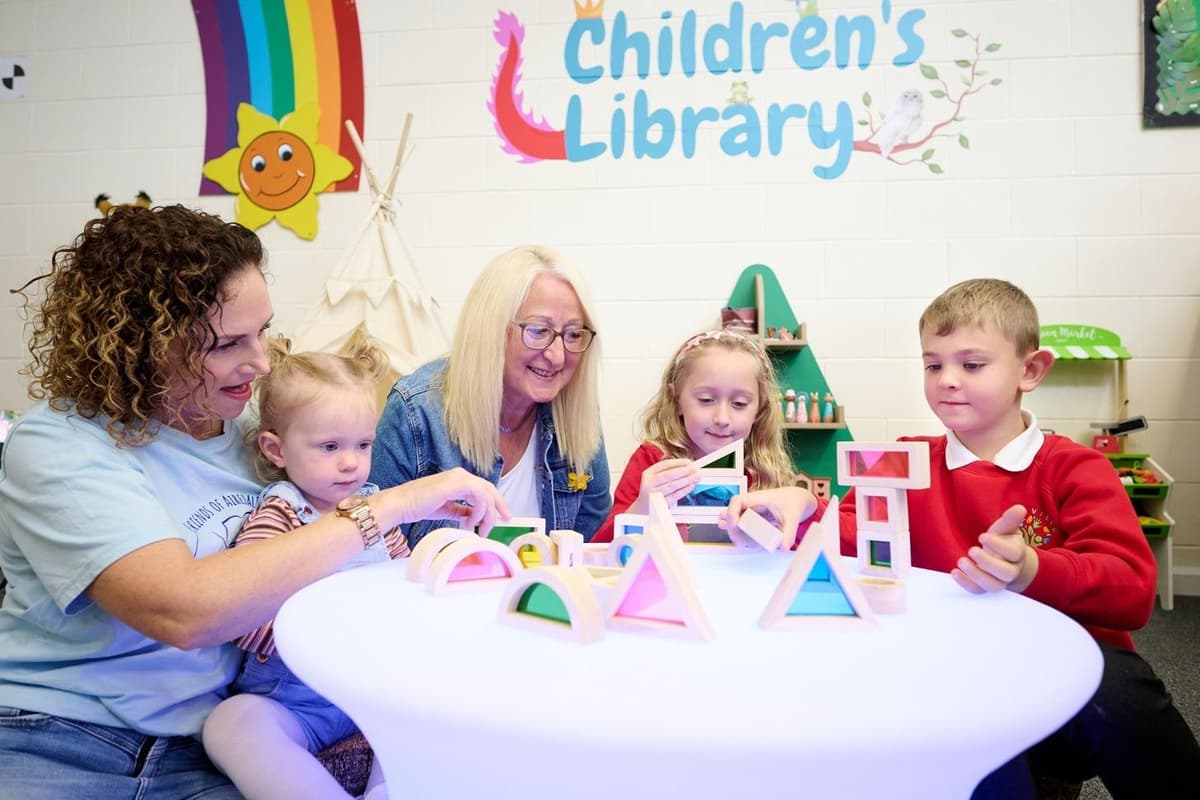 Alredale Library New look for children's space at Airedale Library after £10K revamp