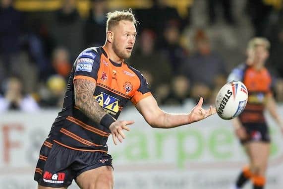 Castleford Tigers are hoping Joe Westerman will be fit after a knee injury to reclaim his place in the team against Leigh Leopards. Picture: John Clifton/SWpix.com