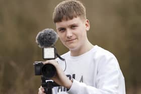 Wakefield student James Thompson started creating videos as a 14-year-old back in April 2020.