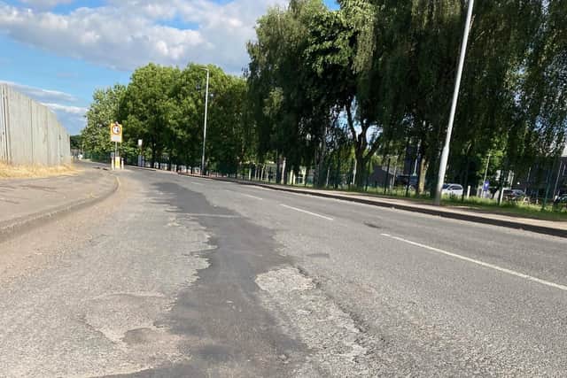Wakefield Council has carried out some patching up work on Spawd Bone Lane, Knottingley, following complaints about potholes.