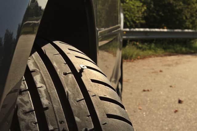 The minimum tyre tread depth is 1.6mm.