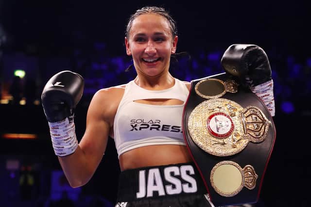 Jasmina Zapotoczna is the new European flyweight champion. Picture: Henry Browne/Getty Images