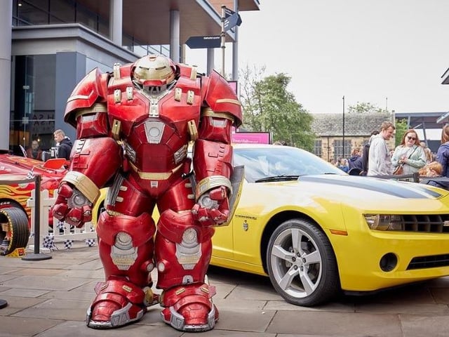 Hulkbuster was a hit with visitors.