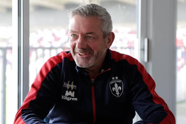 Daryl Powell is happy with the way things are going at the start of pre-season with Wakefield Trinity. Photo by Wakefield Trinity