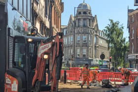 Work has begun on imrpoving roads across the district.