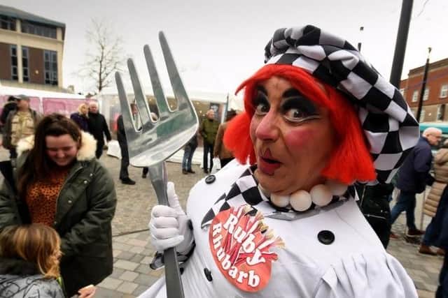 The popular entertainer Ruby Rhubarb will be back this weekend!