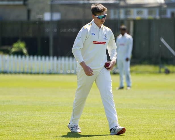 Josh Hen-Boisen took 1-29 from 13 overs for Wakefield Thornes against Appleby Frodingham.