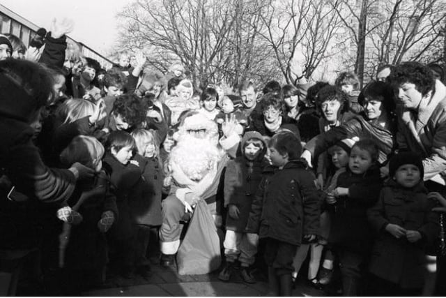 1984 - Santa's visit to Wakefield.