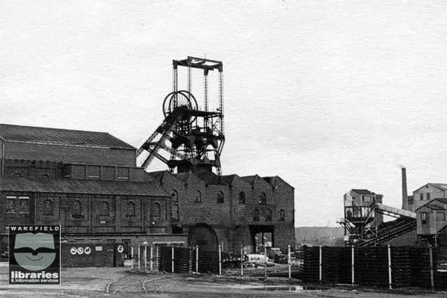 Glasshoughton Colliery pictured in 1977. Image: Wakefield Library