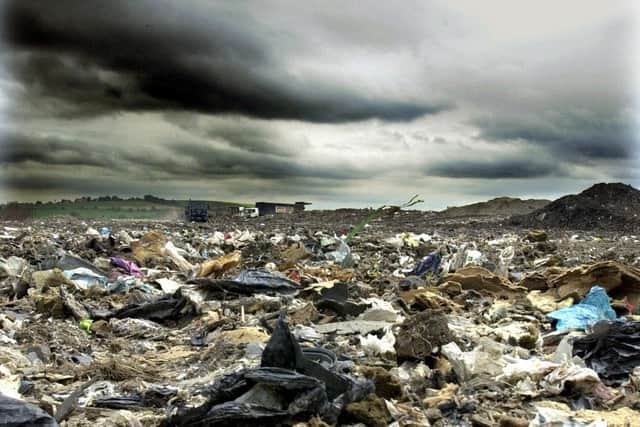 Welbeck Landfill Site stock image