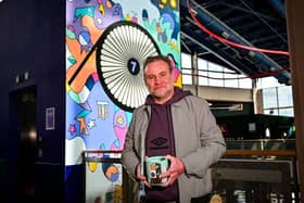 The new artwork is an extension of last year's work, and includes 17 new elements that play tribute to Wakefield's rich mining history, as well as local icons and emblems, and sports stars - including the late Rob Burrow