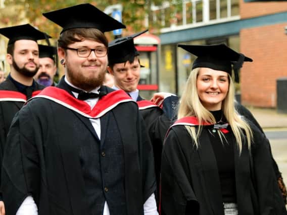 Wakefield College University Centre's graduation