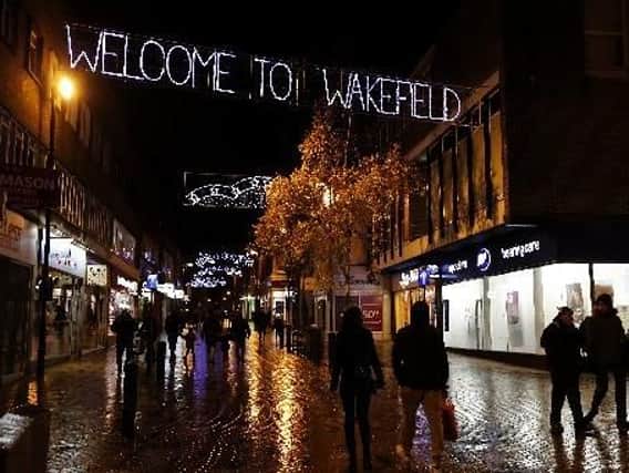 Wakefield's big festive switch-on.