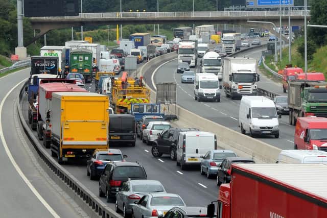 There are fears the M62 could be seriously congested in the event of a 'no deal' Brexit.