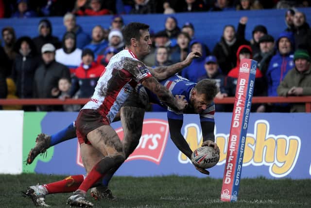 Tom Johnstone is one of five Wakefield players sidelined by long-term injury.