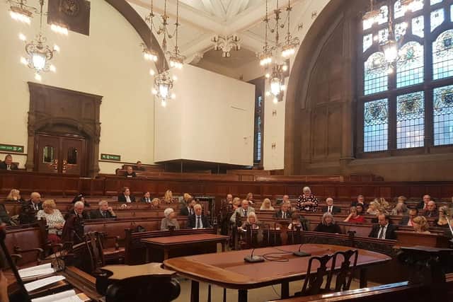 Councillors' pay will be debated in the chamber on Thursday.