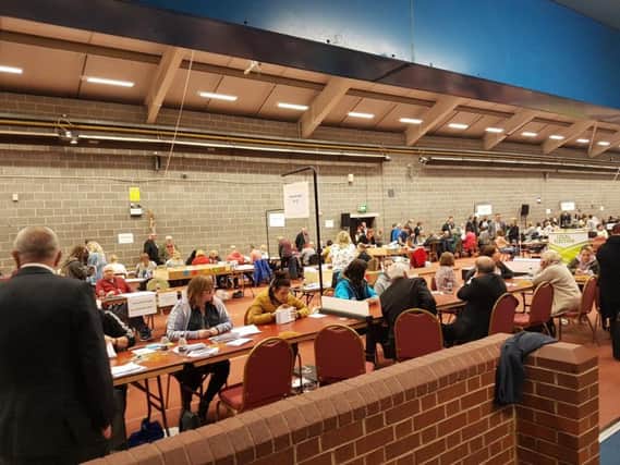 Wakefield local election count 2018