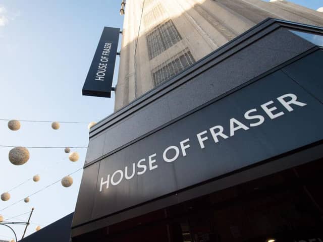 Oxford Street, London branch of House of Fraser which is one of those expected to close after the retailer announced plans to shut 31 of its 59 stores across the UK and Ireland as part of a rescue deal, impacting around 6,000 jobs. Dominic Lipinski/PA Wire