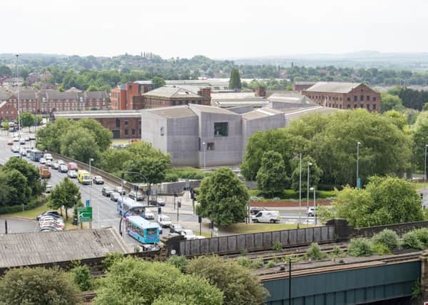 Picture by Allan McKenzie/YWNG - 07/06/18 - Press - Kirkgate Development, Wakefield, England - A general view over the area to be redeveloped.