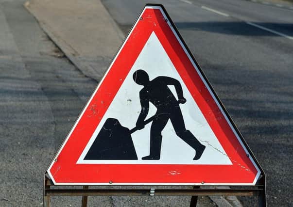 Roadworks are planned