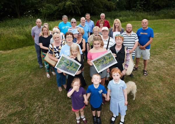 Residents in Wrenthorpe are worried about the prospect of housebuilding on several greenfield sites around the village, including Jerry Clay Lane.