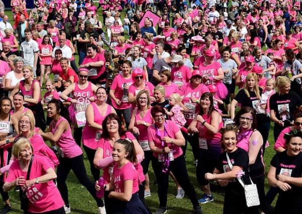 Wakefield's Race for Life 2018.