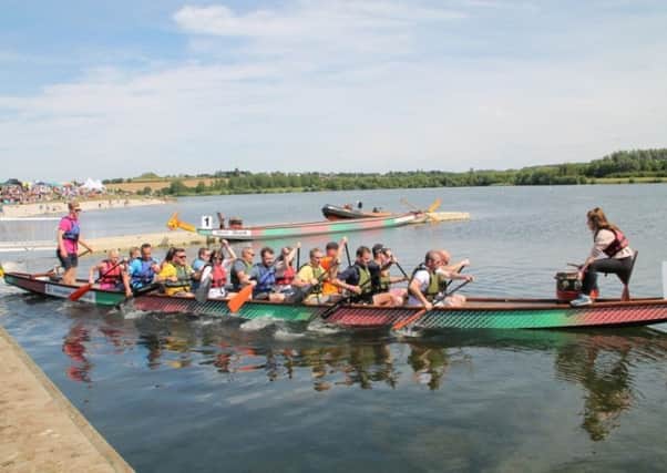 RACE:  The Rotary Dragon Boat Challenge is taking place at Pugneys Country Park in Wakefield on Saturday, July 7.