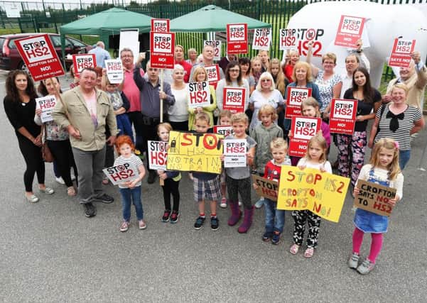 Campaign: Protesters have battled against a depot in Crofton.