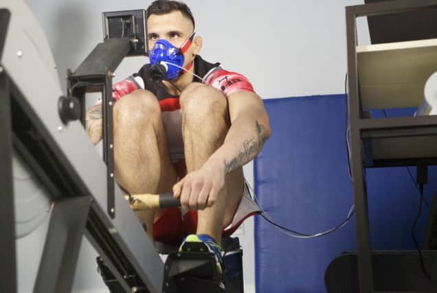 UFC Light Heavyweight Aleksandar Rakic trains in Wakefield.