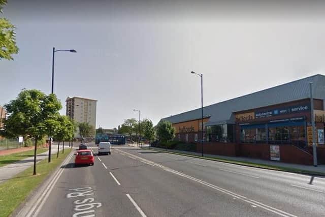 Police have closed part of Ings Road in Wakefield while they respond to an incident. Picture: Google