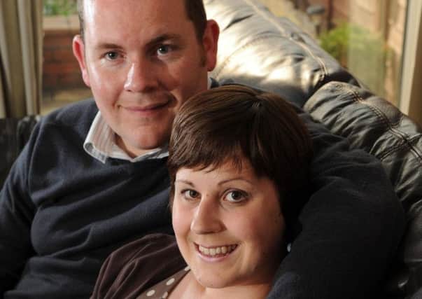 Chris Pointon and Kate Granger in 2013.