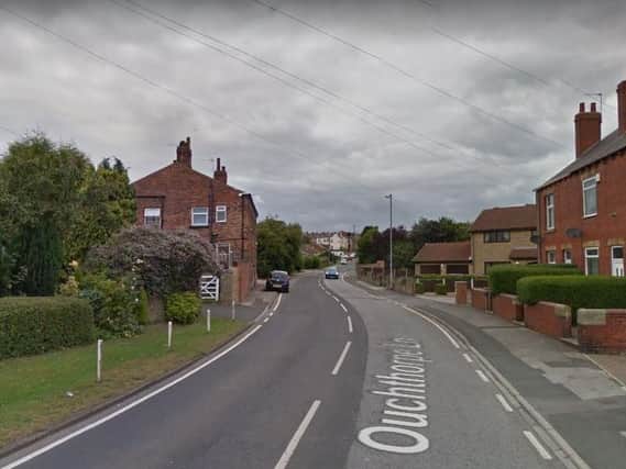 The crash happened in Ouchthorpe Lane, Wakefield. Picture: Google