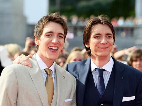 Harry Potter star Oliver Phelps (left) is excited to make his stage debut in Leeds