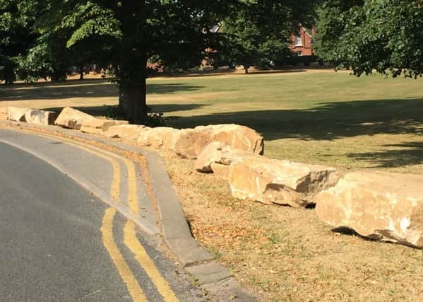 The rocks on Carleton Green (photo by Stephen Day)