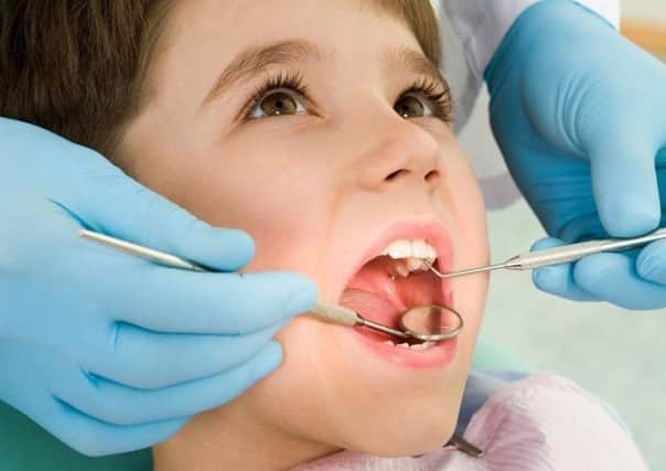 Dental examination.