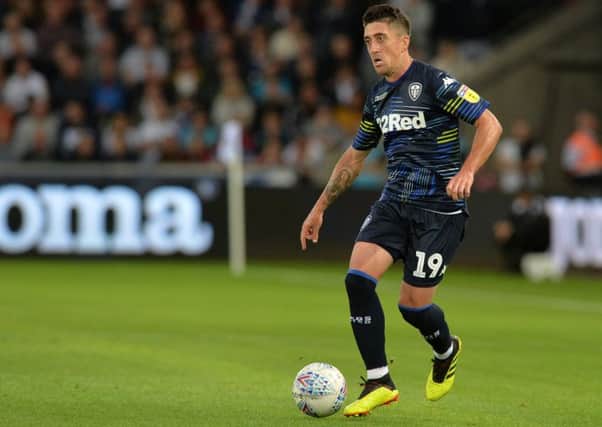 Pablo Hernandez, who netted an equaliser for Leeds United against his former club, Swansea. Picture: Bruce Rollinson