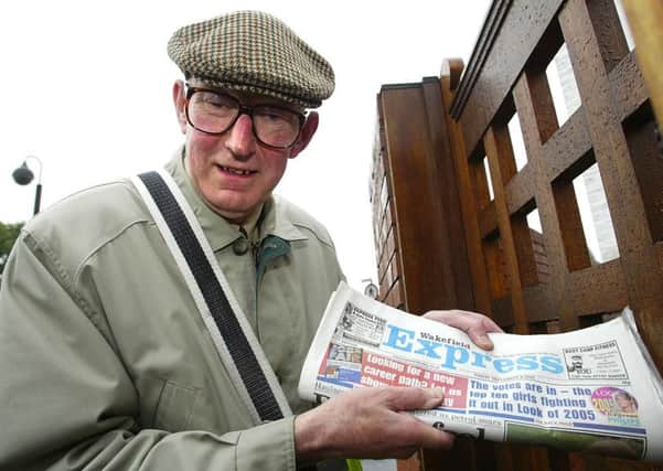 Colin Peaker enjoyed his Wakefield paper round.