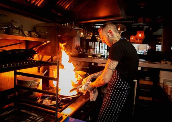 The first Wakefield City Centre Restaurant Week is taking place, with restaurants across the city offering lunch and dinner deals from just Â£5. Pictured is Robatary's 
head chef, Andrew Stammers.