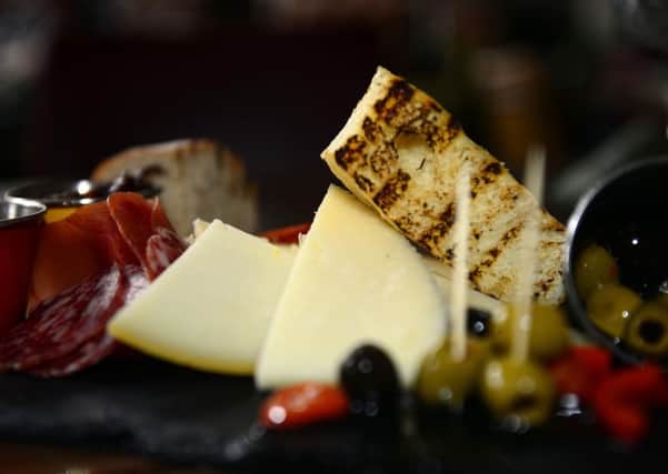 A Meat and Cheese Platter at Qubana, 1-3 Wood Street. Picture Scott Merrylees.
