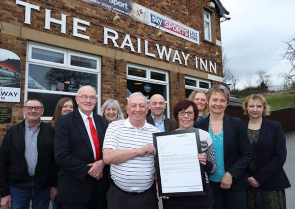 The Railway pub in Pontefract has been saved as a community asset.