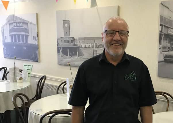 Al Robinson has funded more than Â£70,000 of refurbishments at the cafe.