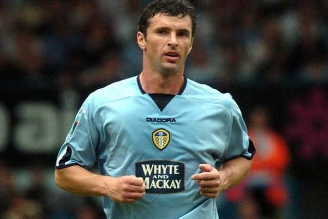Gary Speed during his Leeds United days