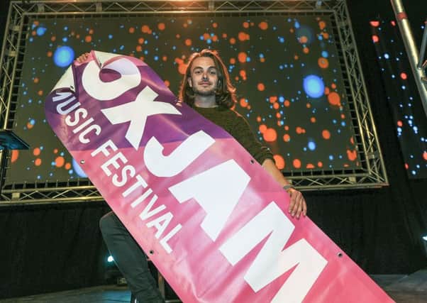 Production student Matty Townsend is organising the first Wakefield Oxjam Festival.
Picture Scott Merrylees
