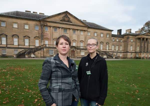 Nostell general manager Jenny Layfield and Jaanika Reinvald at the National Trust site.