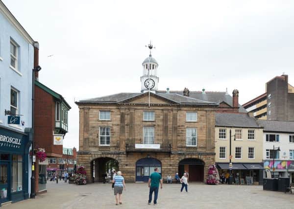 Pontefract Town centre