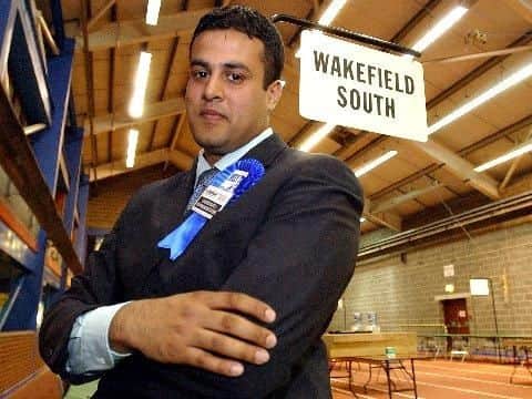 Wakefield Conservative group leader, Nadeem Ahmed