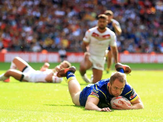 George King scored a try in the 2018 Challenge Cup Final.